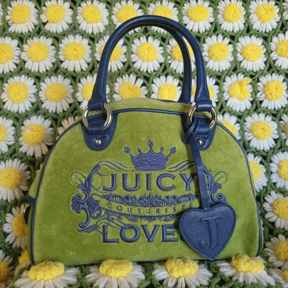 Juicy Couture 'Juicy Loves Couturists' Bowler Bag - Picture 1 of 15
